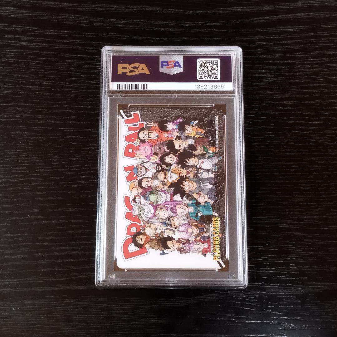 psa10 孫悟空 クリリン ドラゴンボール トランプ スペードJ 原作絵