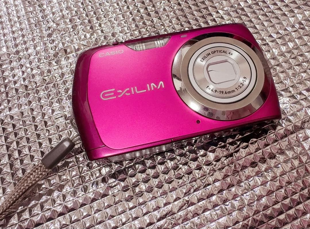 CASIO EXILIM デジタルカメラ デジカメ ピンク 紫