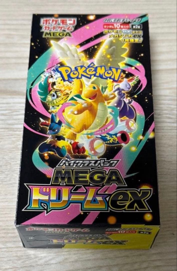 ポケモンカードゲーム MEGAドリームEX 1box