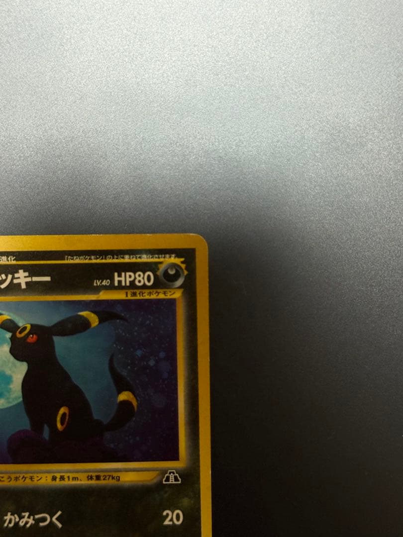 美品　旧裏　　ブラッキー　ポケモンカード