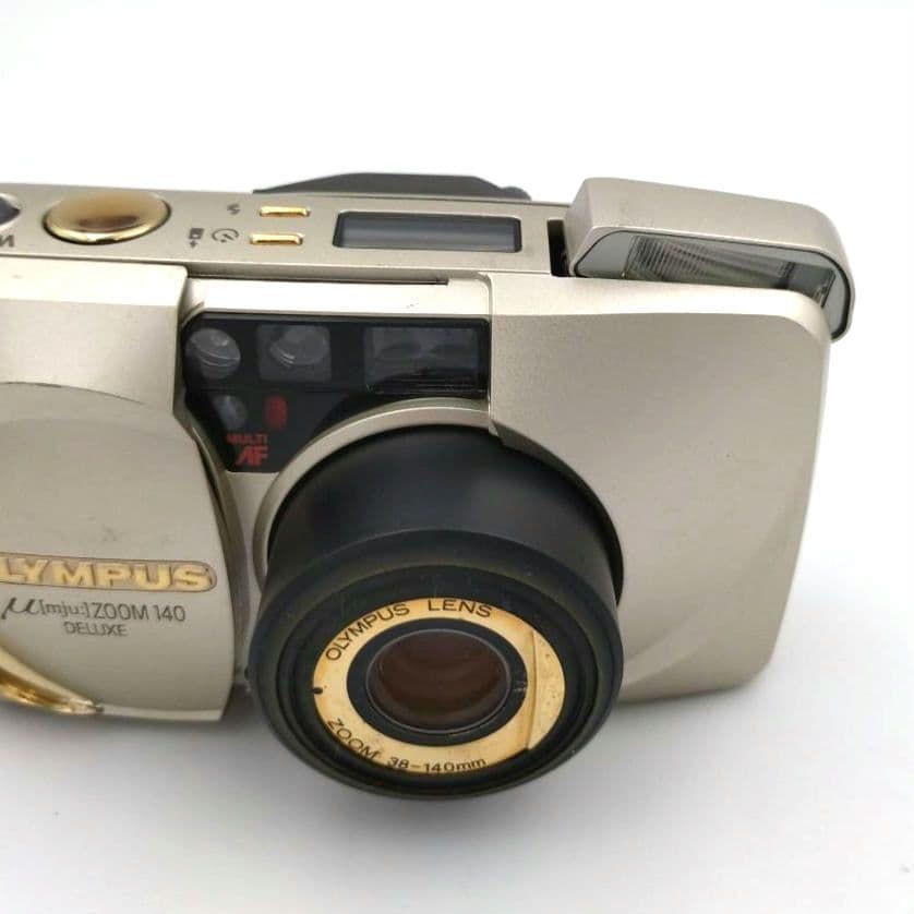 OLYMPUS μ[mju:] ZOOM 140 DELUX フィルムカメラ