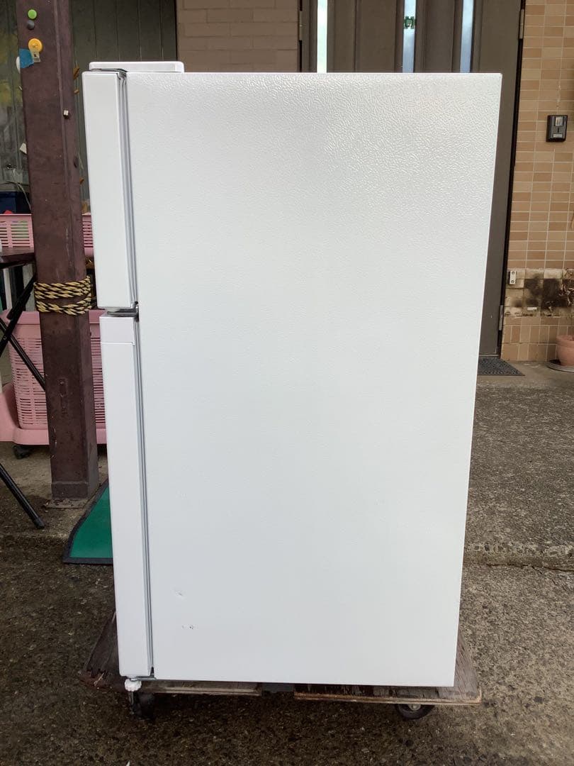 2ドア冷凍冷蔵庫 PRC-B092D-W 87L オーヤマ 2023年製