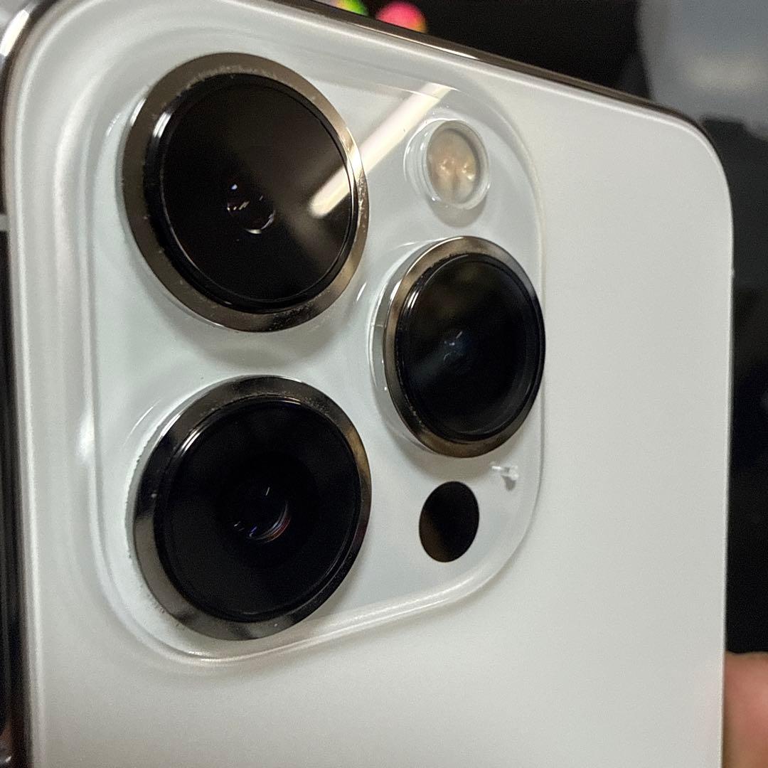 iPhone 13 Pro ホワイト 本体 美品 バッテリー容量96%