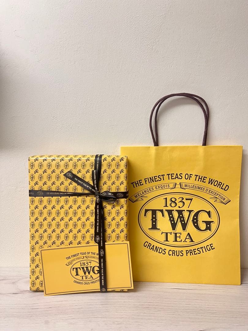 TWG 紅茶コレクション紙袋カード付