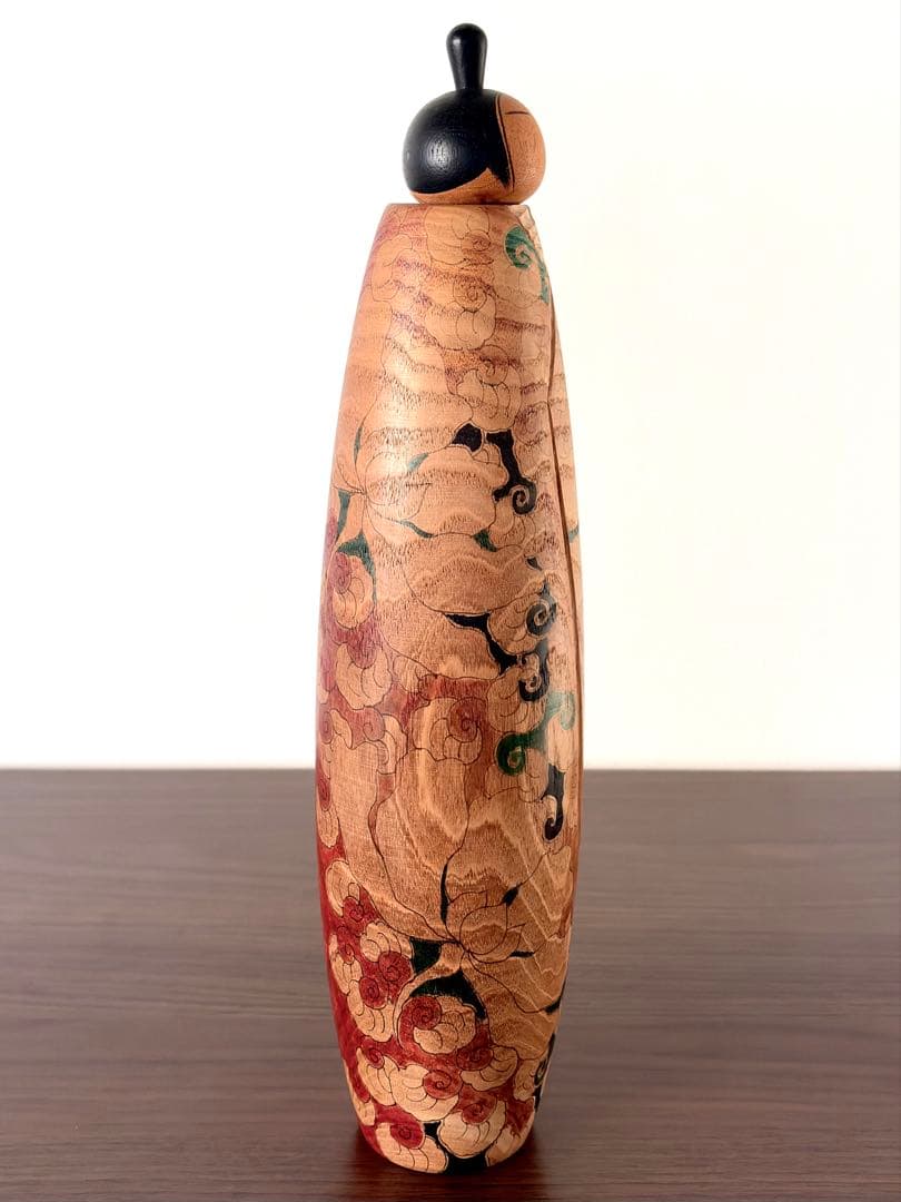 栗林 一雪 Issetsu 創作 こけし kokeshi 人形 繊細 古美術