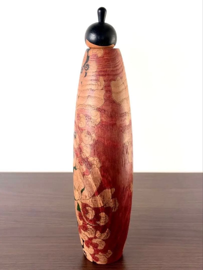 栗林 一雪 Issetsu 創作 こけし kokeshi 人形 繊細 古美術