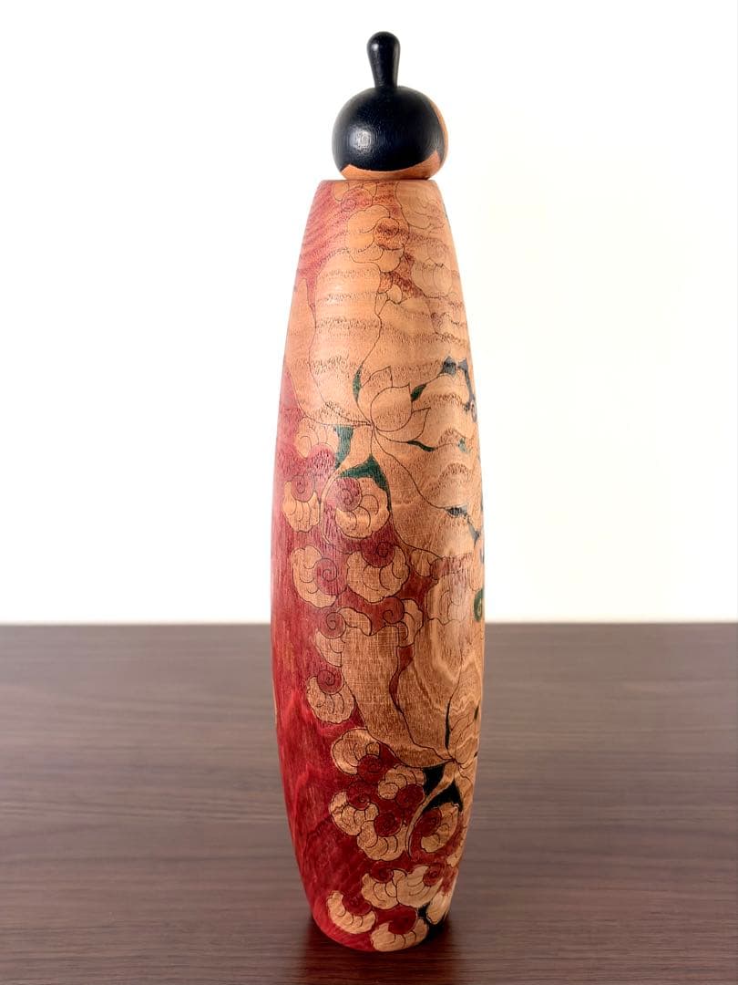 栗林 一雪 Issetsu 創作 こけし kokeshi 人形 繊細 古美術