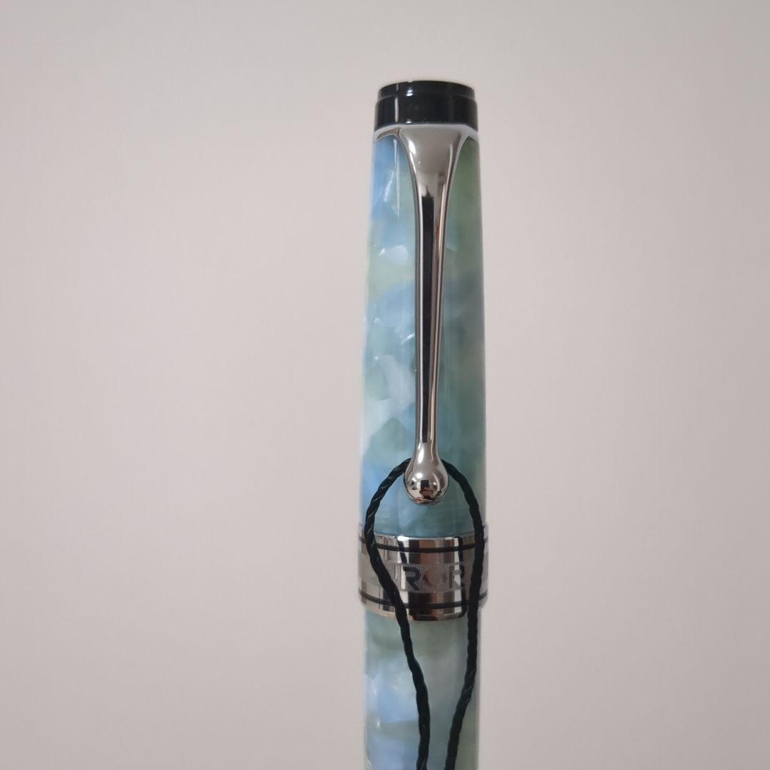 アウロラAURORA限定万年筆カレイドスコーピオ・ルーチェヴェルデ996-CKV