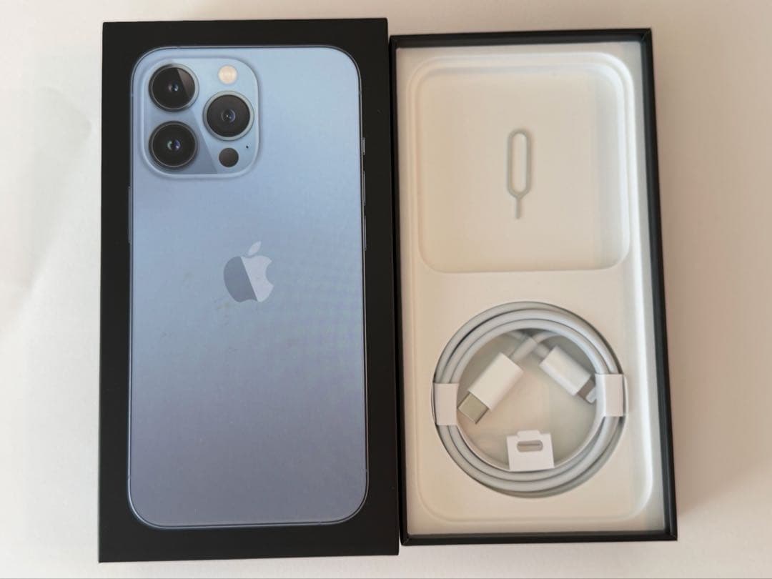 iPhone13 Pro 128GB シエラブルー バッテリー100% 動作良好