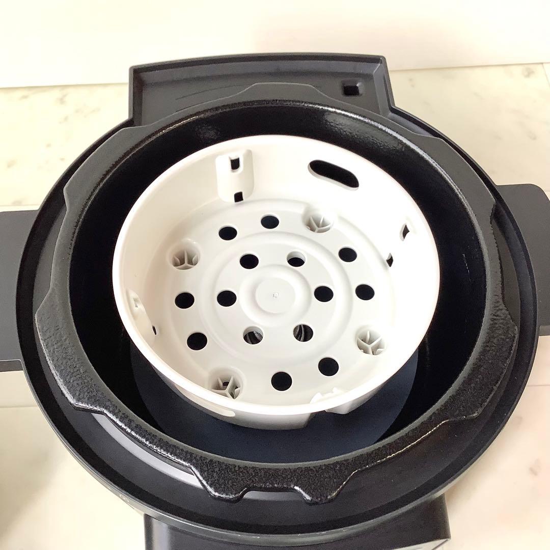 【未使用・美品】アイリスオーヤマ 電気圧力鍋 PMPC-MA2-B 付属品完備