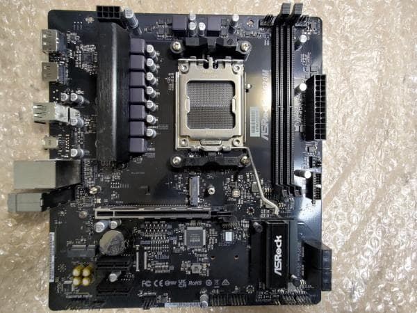 ASRock A620M/ AM5 動作確認済み訳あり中古品(BTO抜き取り)
