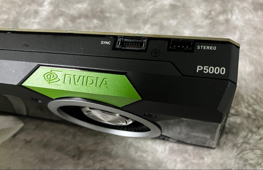 NVIDIA QUADRO P5000 正常動作取り外し中古品