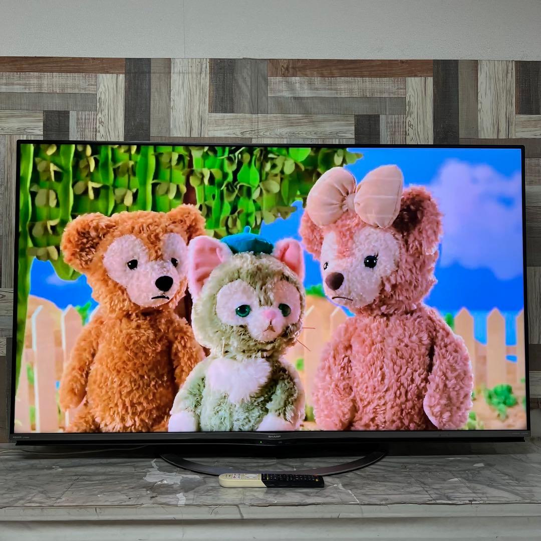 全国送料込❣️SHARP60型4k Android 液晶テレビ動画アプリ多数搭載