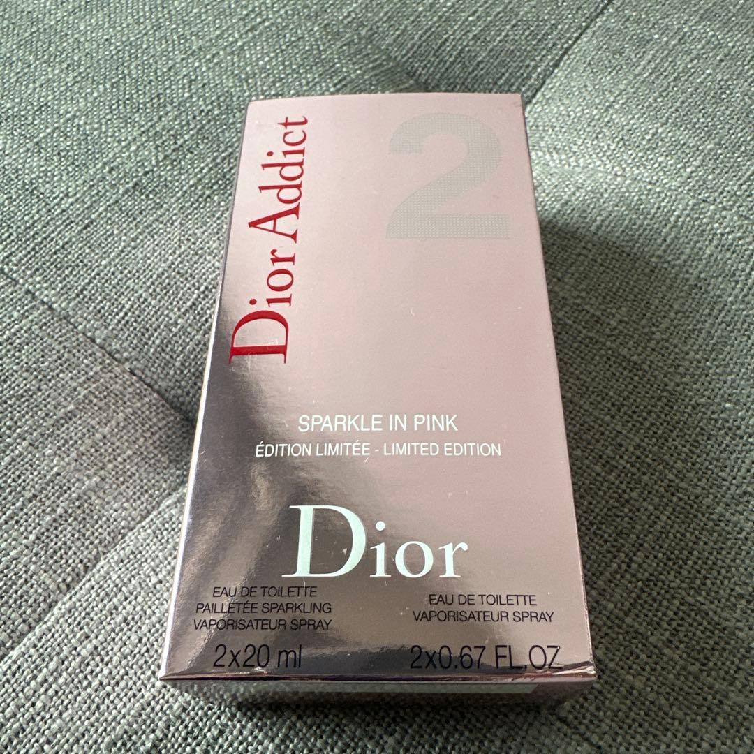 DiorAddict2 ピンクスパークル　希少ラメ入り2本セット