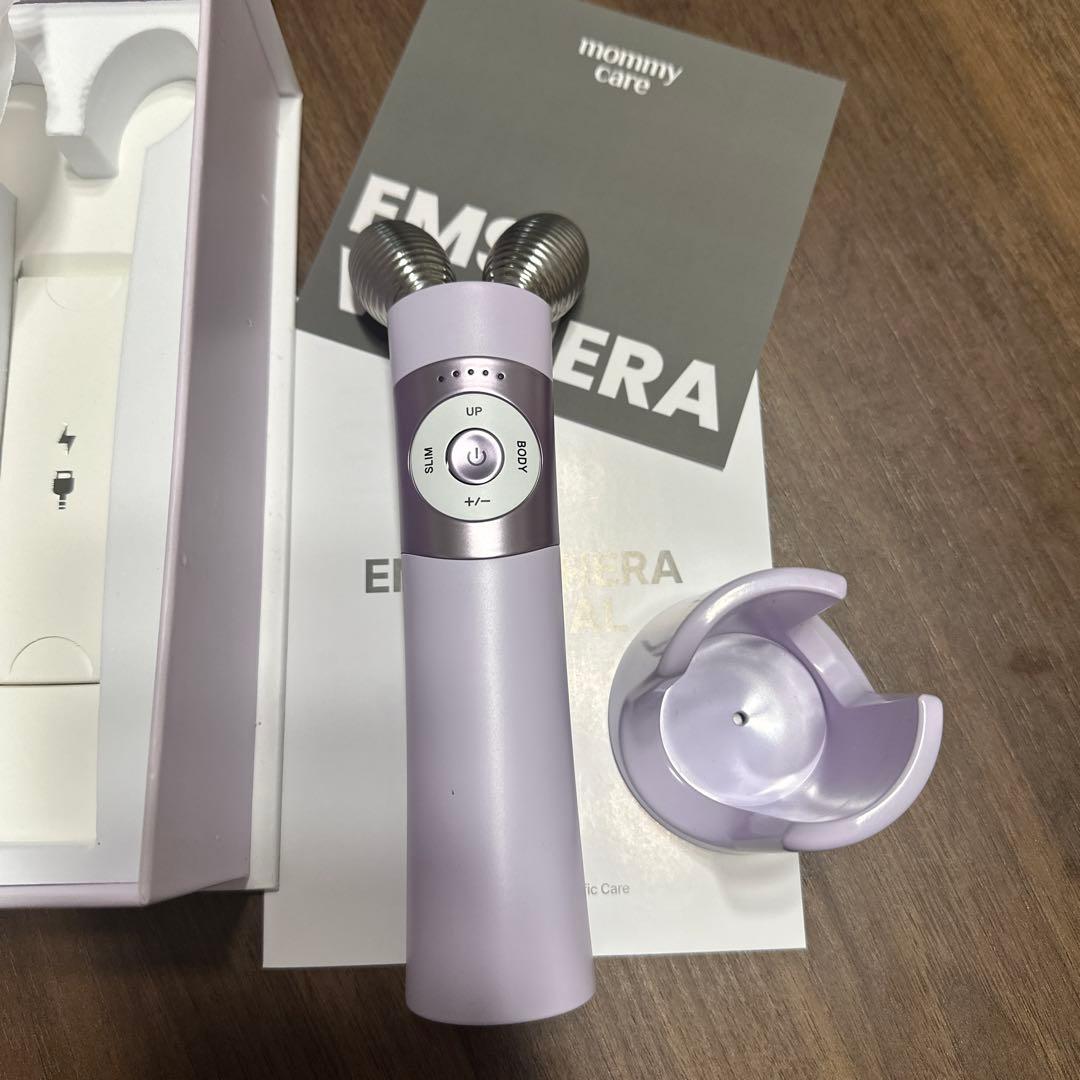 EMS V-THERA 美顔器 パープル　【mommy care】
