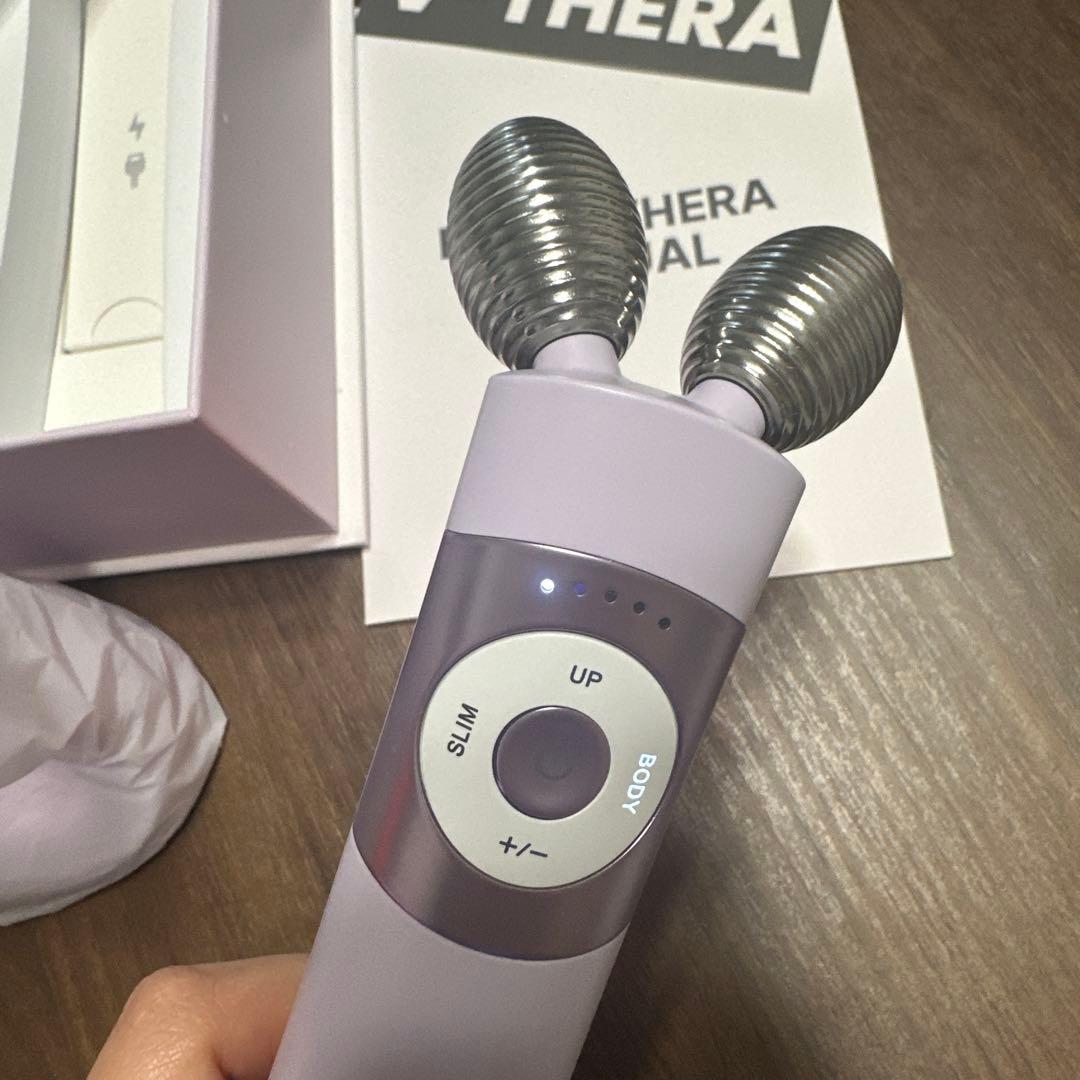 EMS V-THERA 美顔器 パープル　【mommy care】