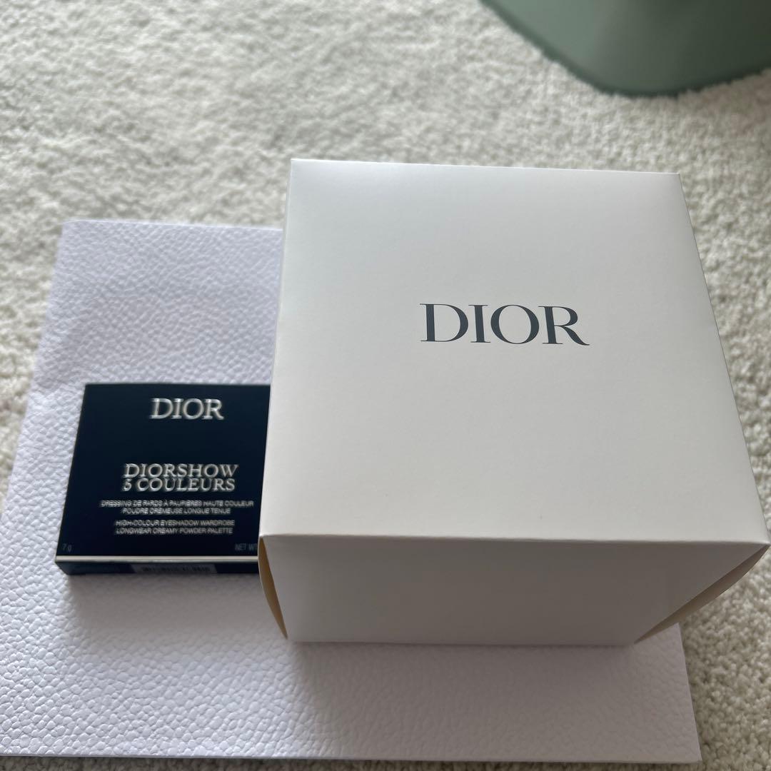 dior限定完売ディオールショウサンククルール　ピンクロリポップ黒バニティセット