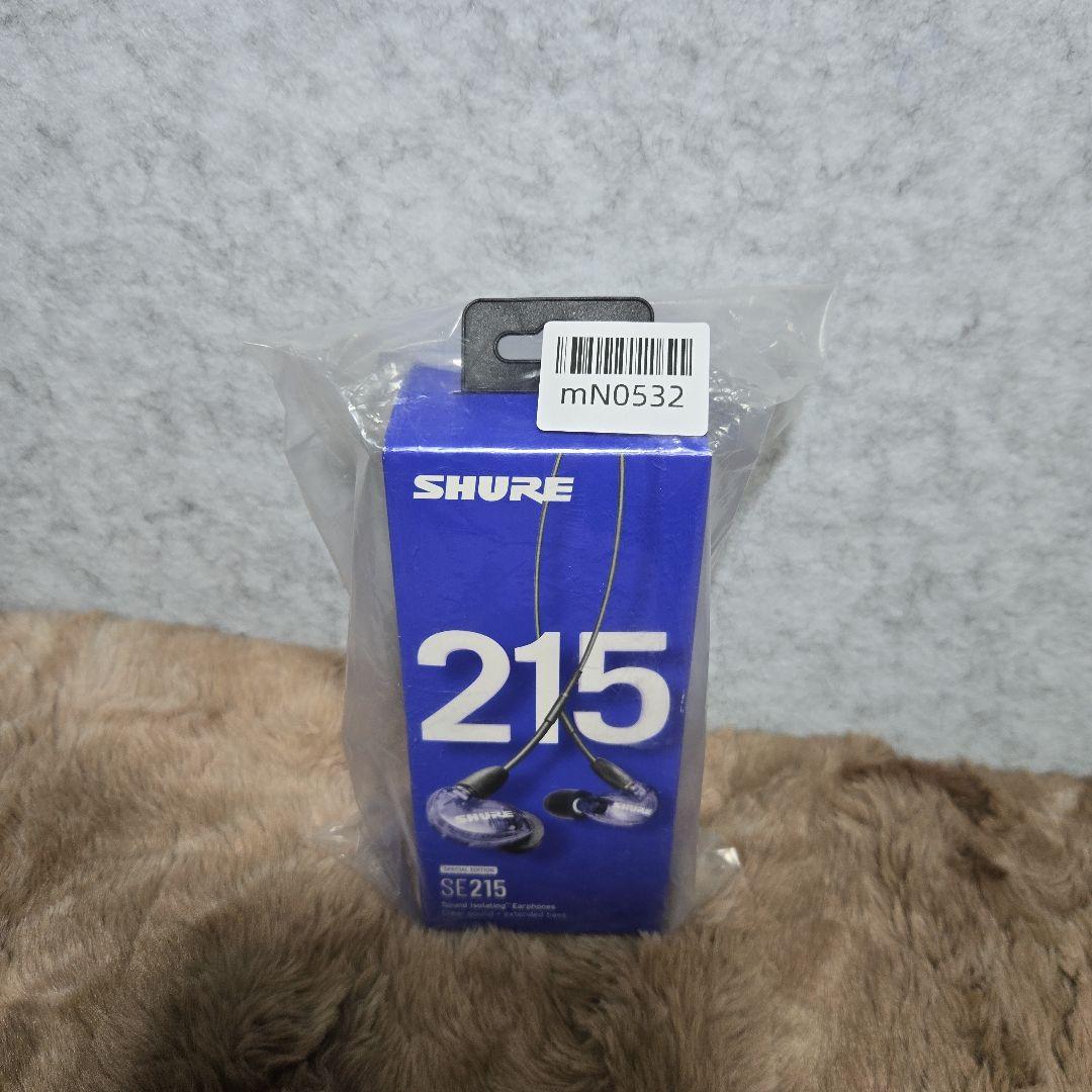 SHURE シュア イヤホン : 有線 SE215SPE-PL-A パープル