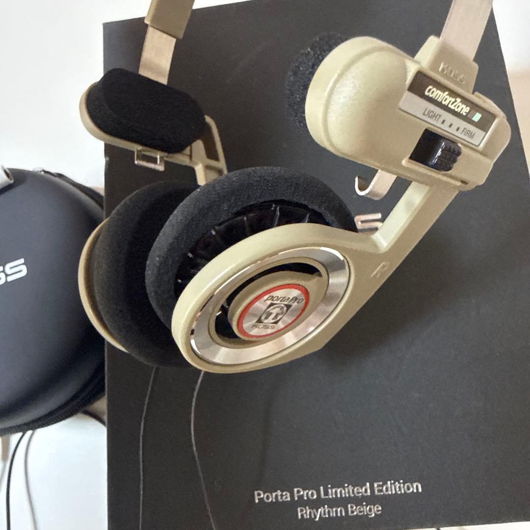 KOSS Porta Pro 限定版 オンイヤーヘッドホン リズムベージュ
