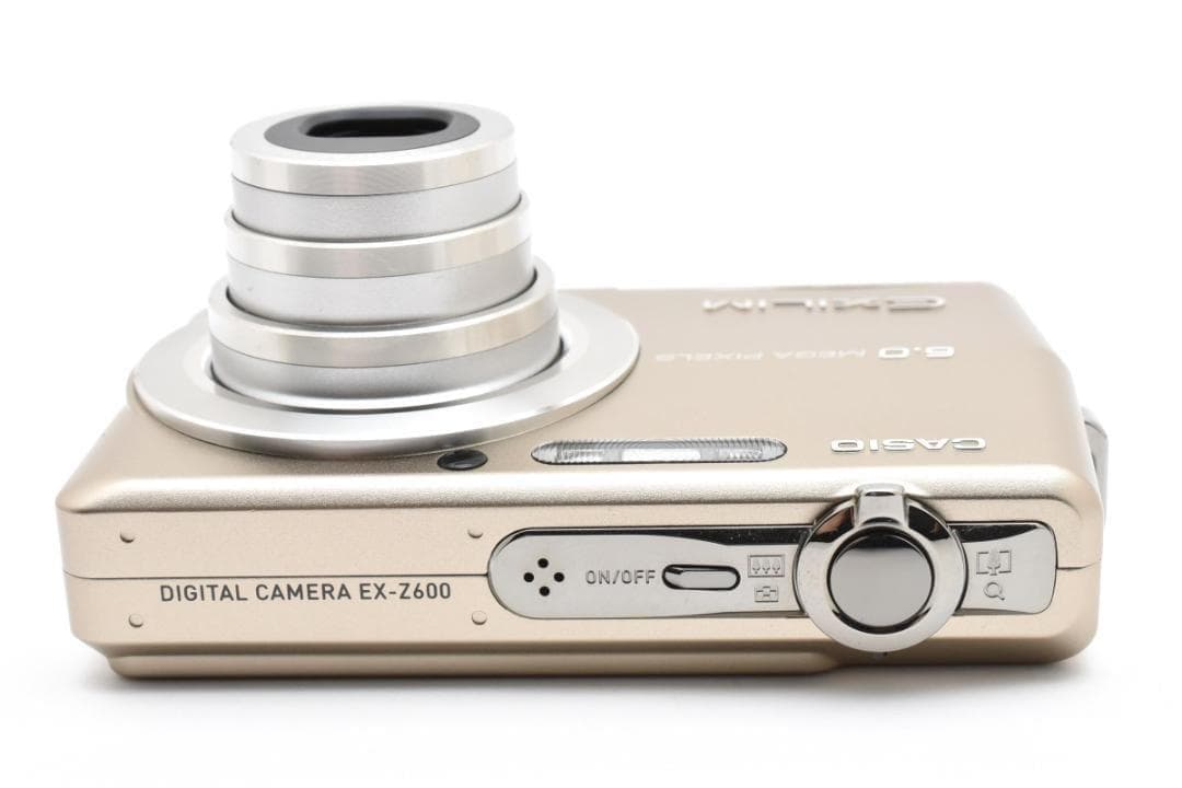 ■ ほぼ新品・ゴールド ■ カシオ　CASIO EX-Z600 《元箱付き》