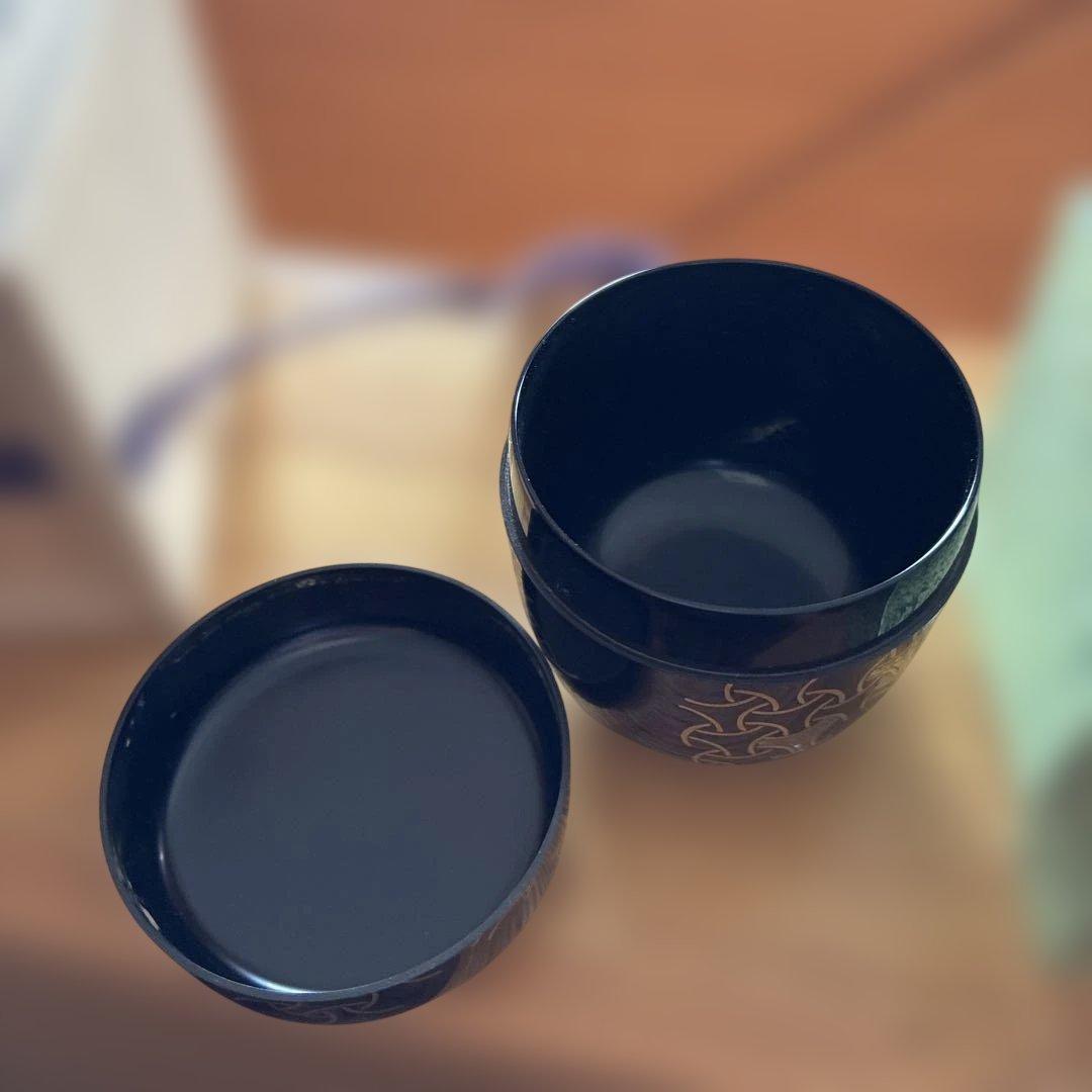 茶道具 棗　塗り　3点セット