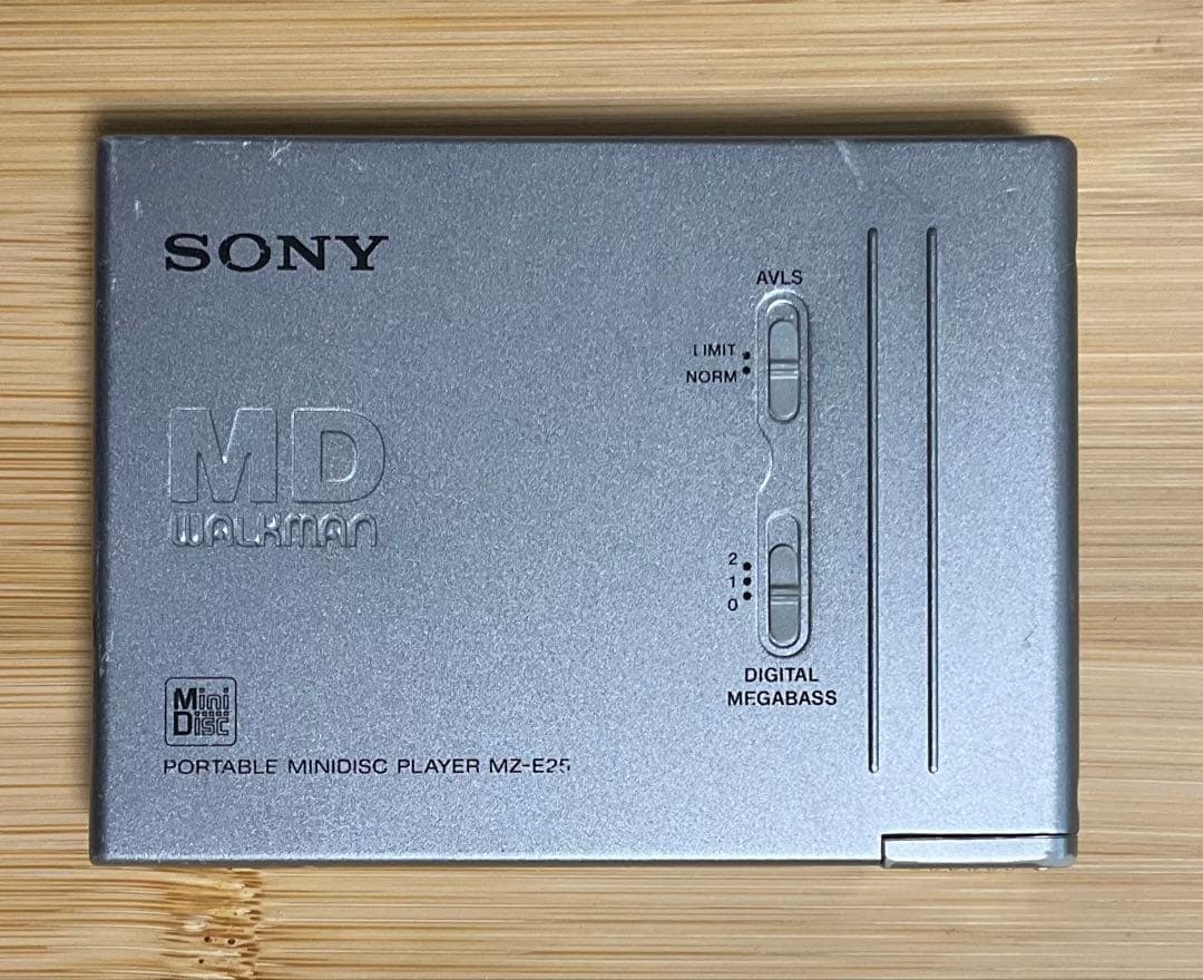 SONY MDウォークマン MZ-E25 【動作品】
