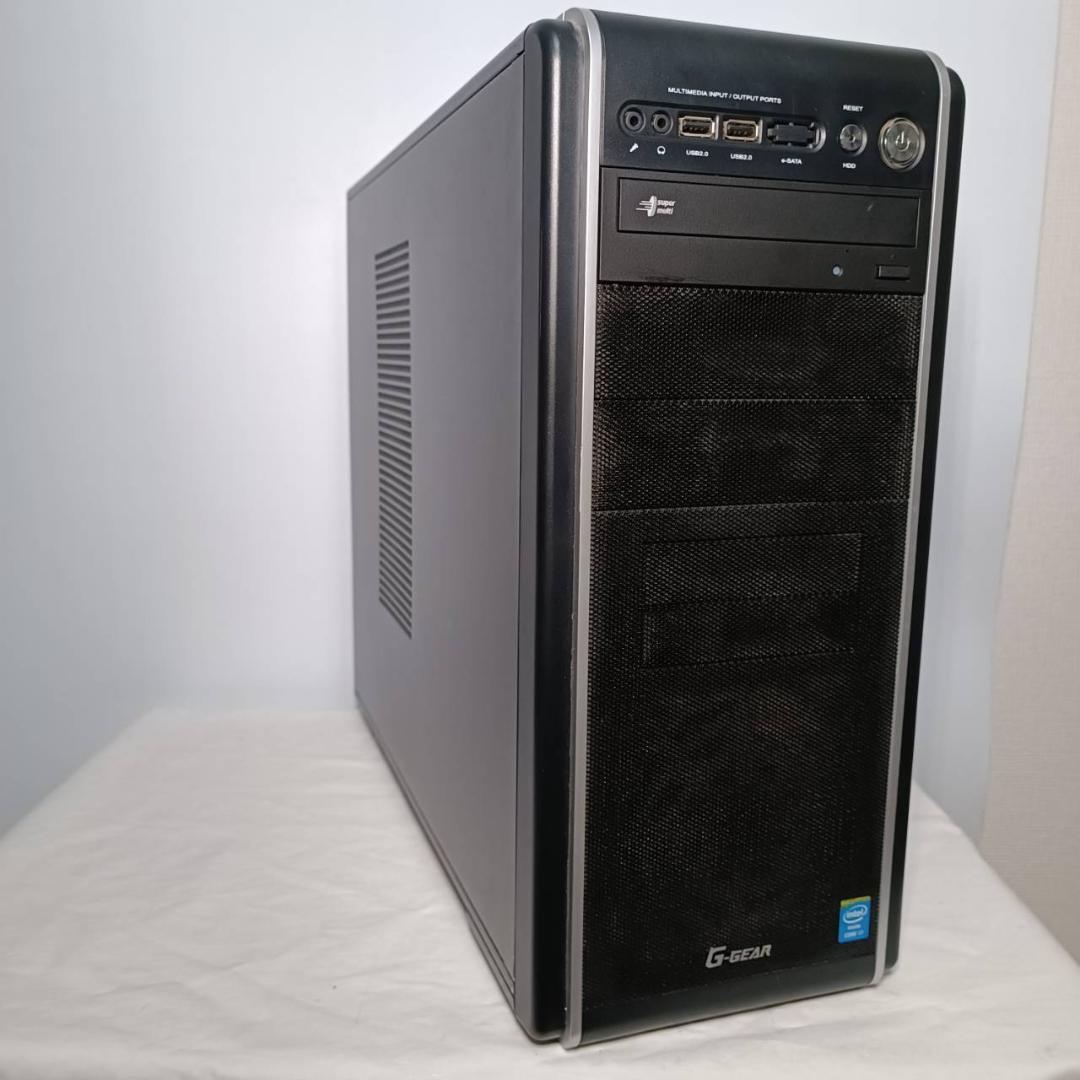 【激安ゲーミングPCフルセット】i7 GTX MS Office G-GEAR
