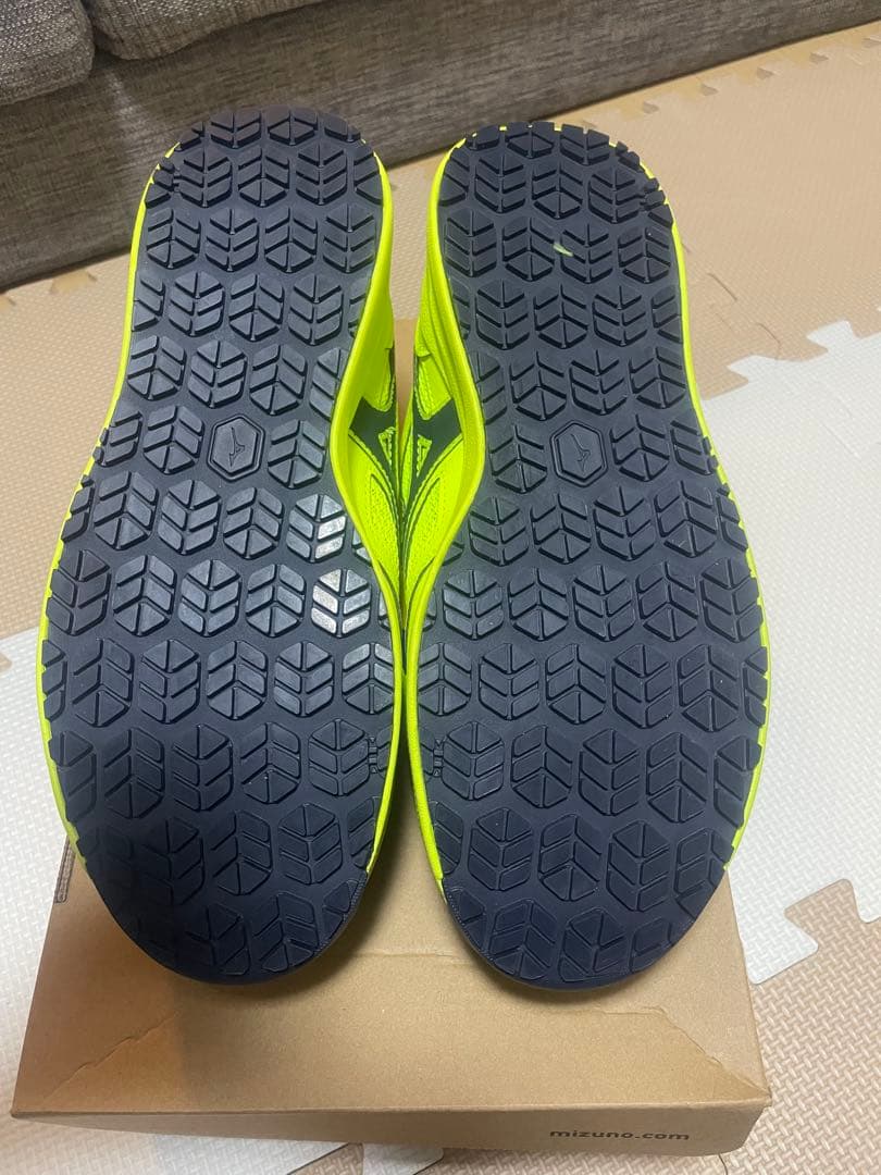 Mizuno 蛍光イエロー 安全靴