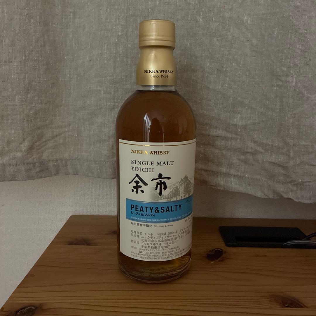 ウイスキー NIKKA YOICHI SINGLE MALT PEATY & SALTY