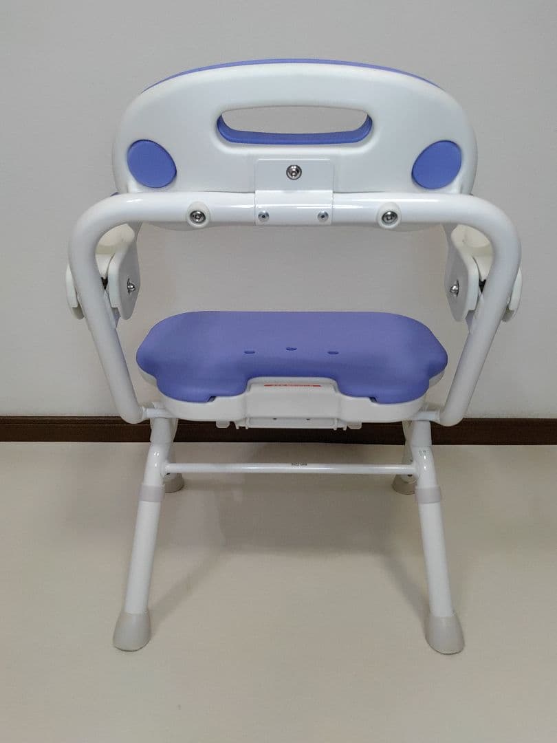 美品 安寿 折りたたみ シャワーベンチ FSフィット ブルー 送料無料