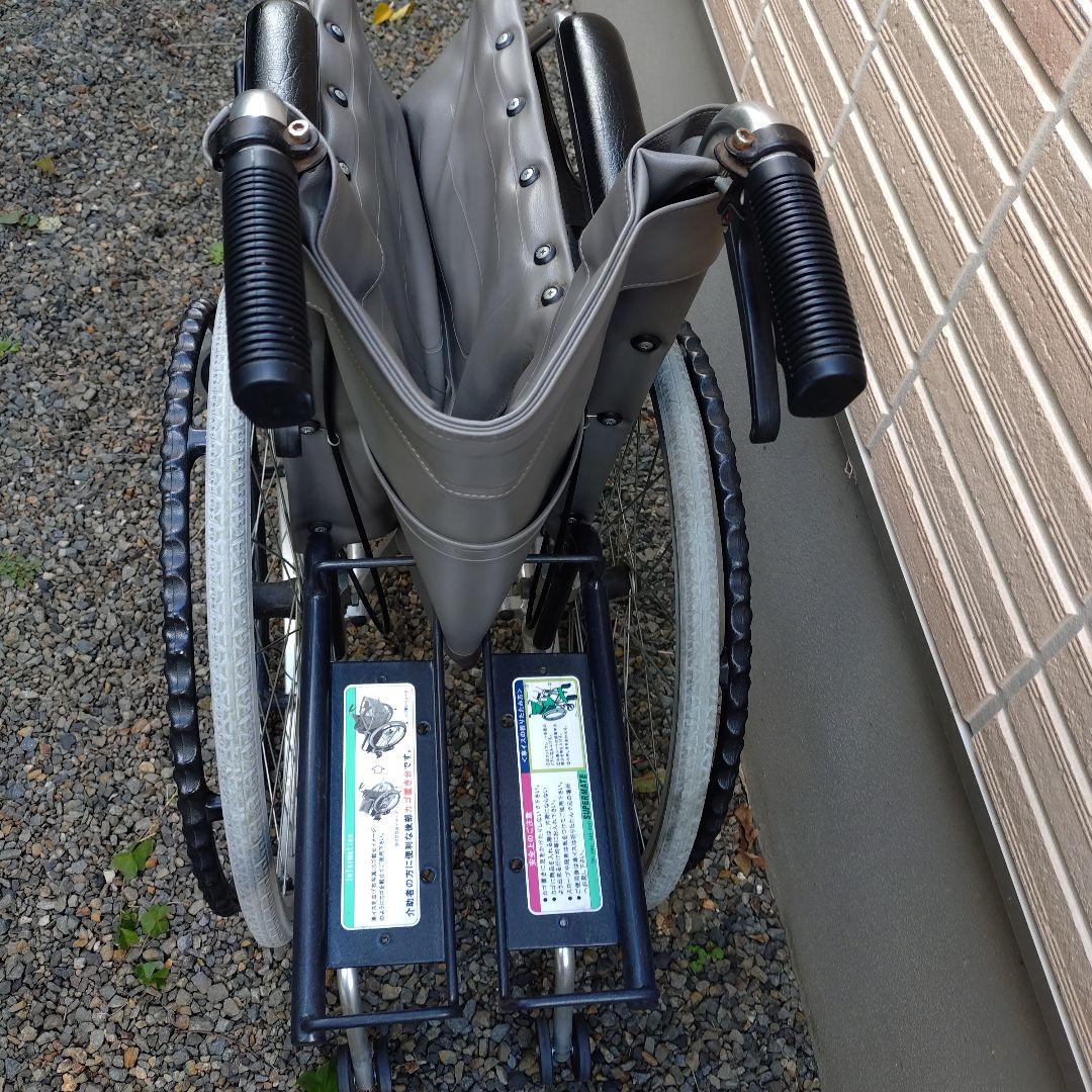 スーパーメイト アルミ製車椅子　自走式 車イス