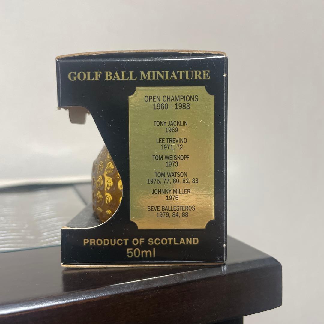 ウイスキー Old St Andrews Golf Ball Miniature 50ml