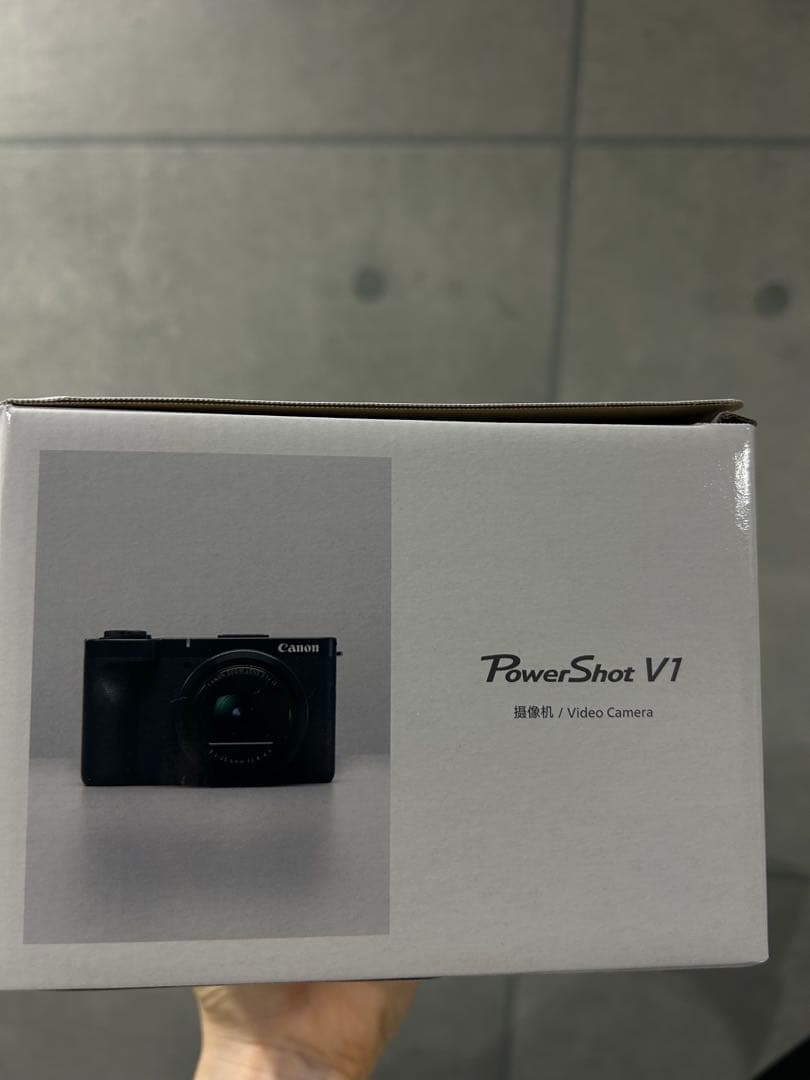 Canon PowerShot V1コンパクトデジタルカメラ 箱、SDカード付き