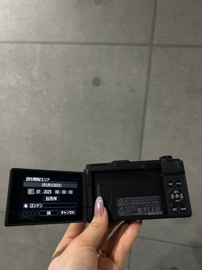 Canon PowerShot V1コンパクトデジタルカメラ 箱、SDカード付き