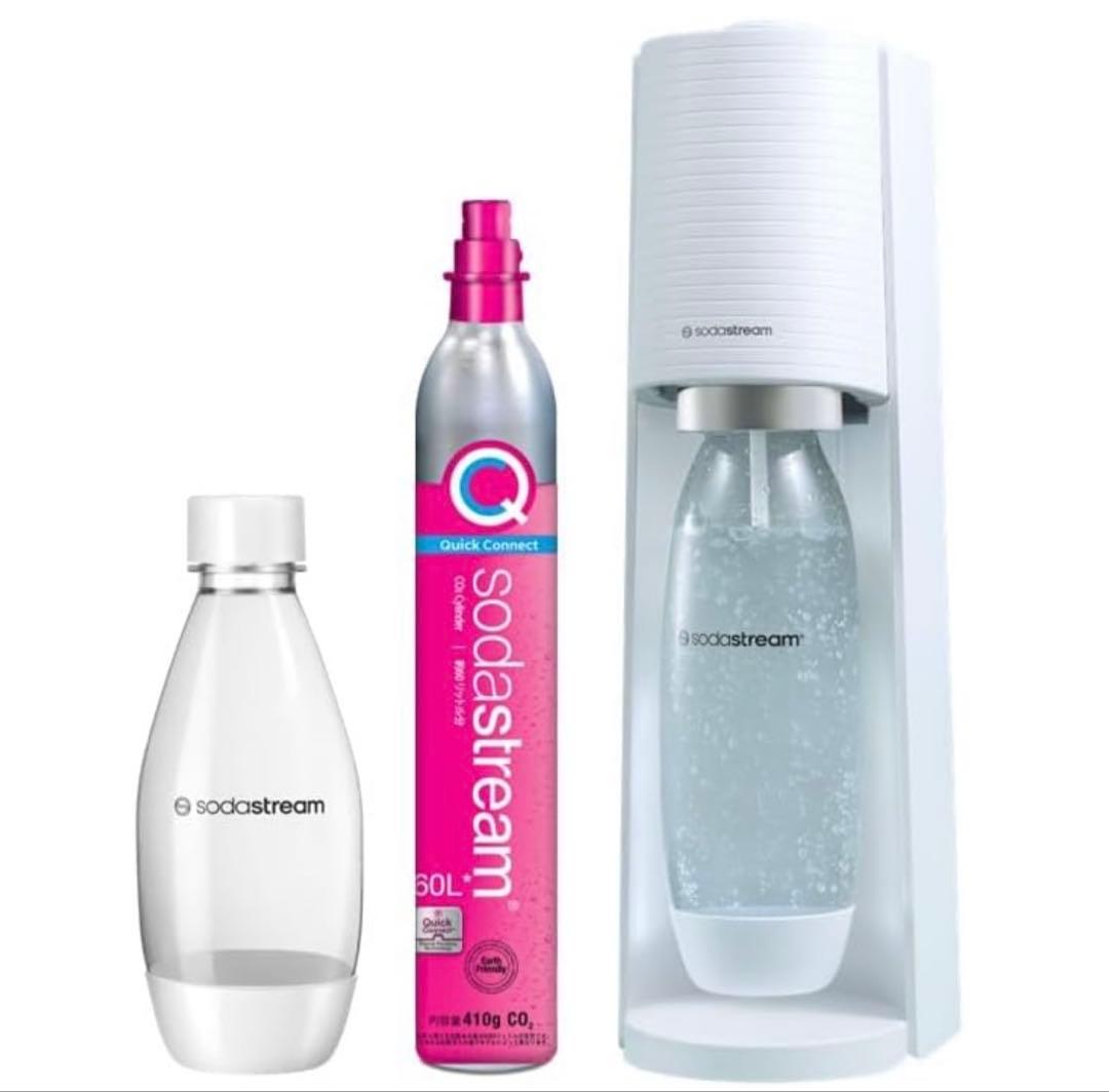 【美品】sodastream TERRA ホワイト 炭酸水メーカー