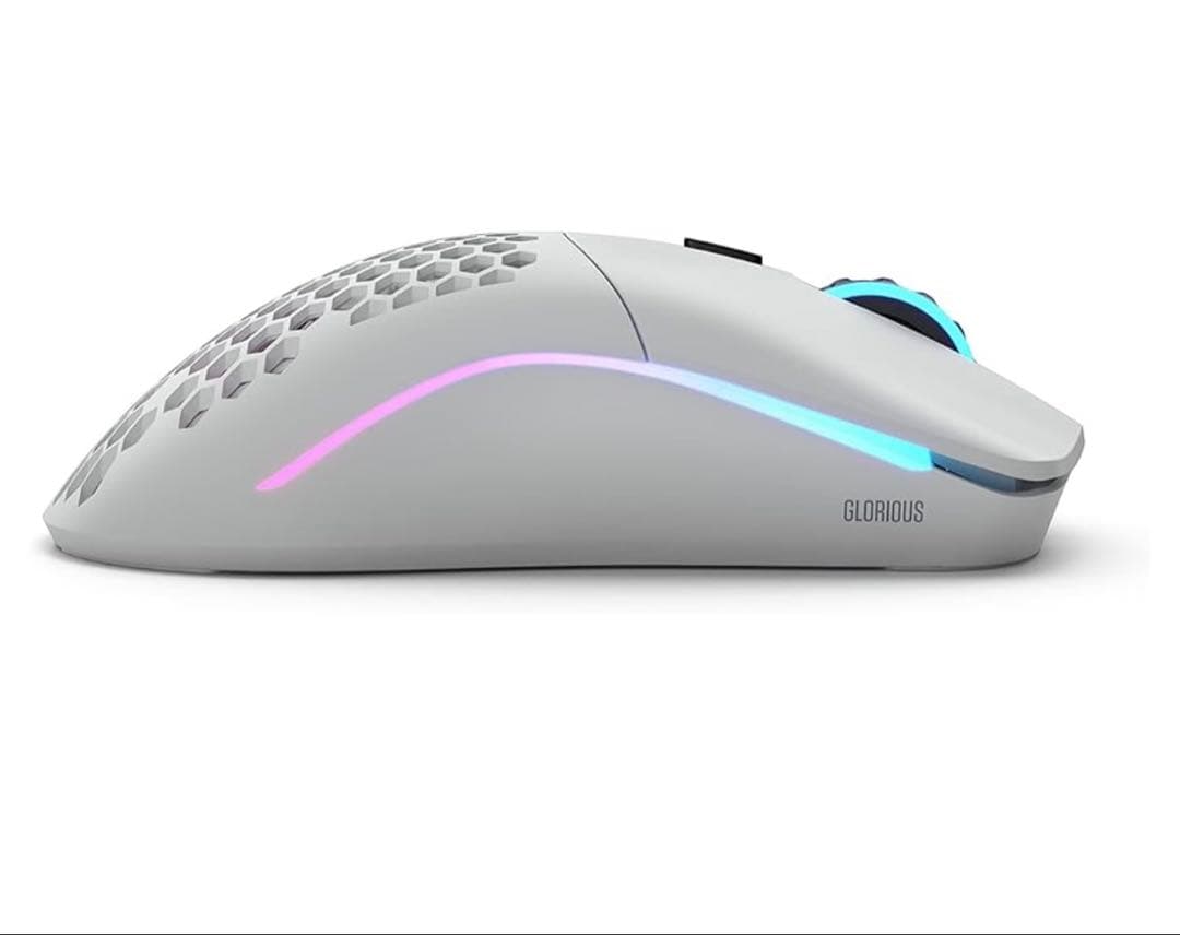 Glorious ワイヤレス ゲーミングマウス マットホワイト