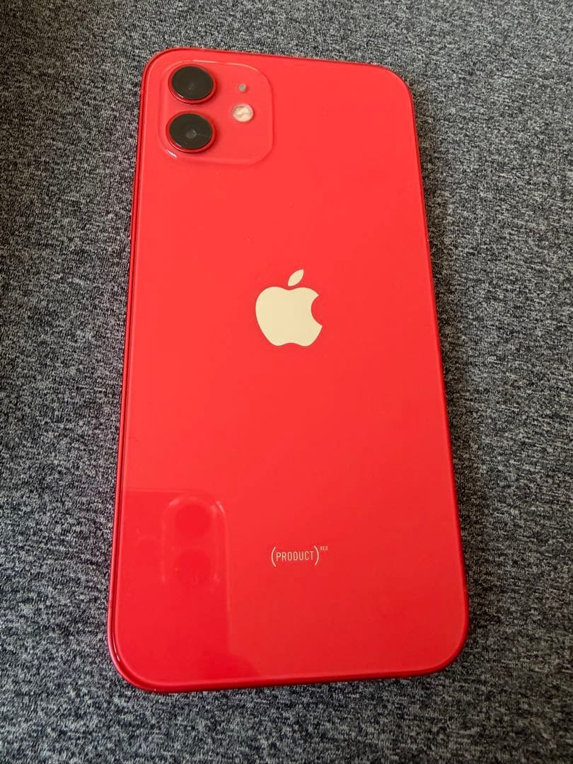 美品！iPhone12 128GB RED