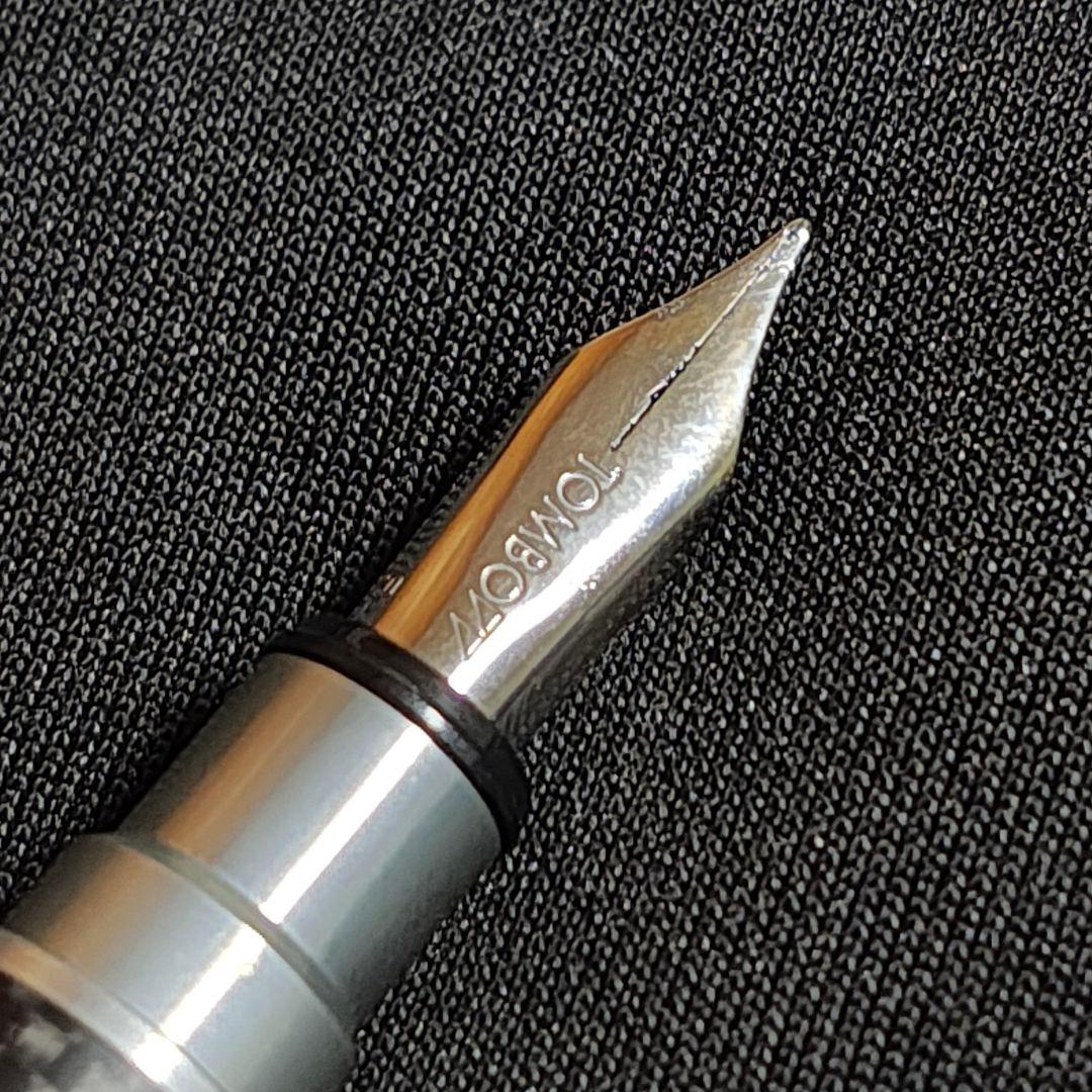 TOMBOW トンボ ZOOM101 万年筆 カーボン ジュラルミン