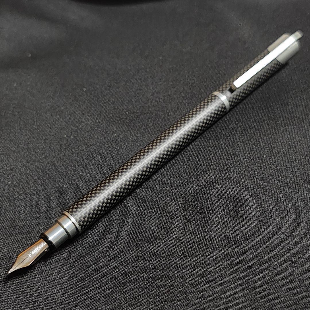 TOMBOW トンボ ZOOM101 万年筆 カーボン ジュラルミン