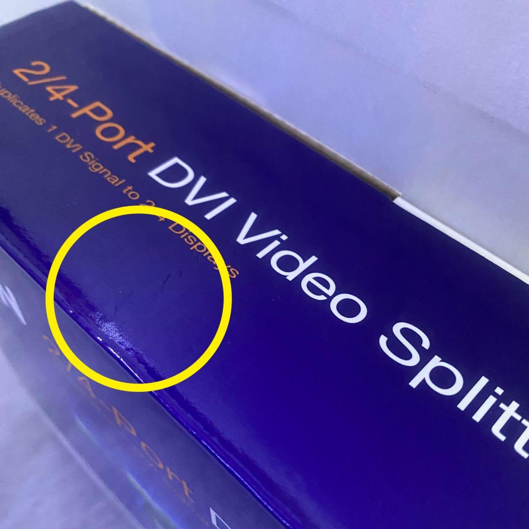 【未使用】訳あり ATEN 4-Port DVI Video 分配器 VS164