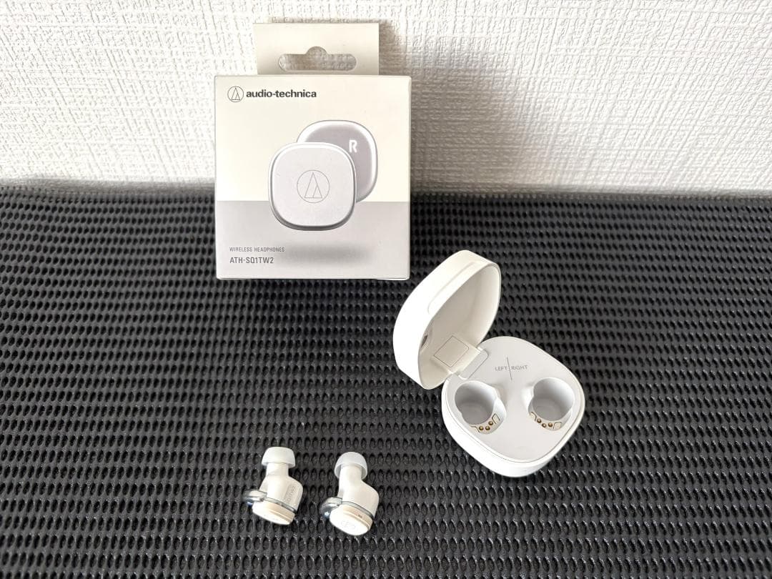 audio technica ATH SQ1TW2 ワイヤレスイヤホン