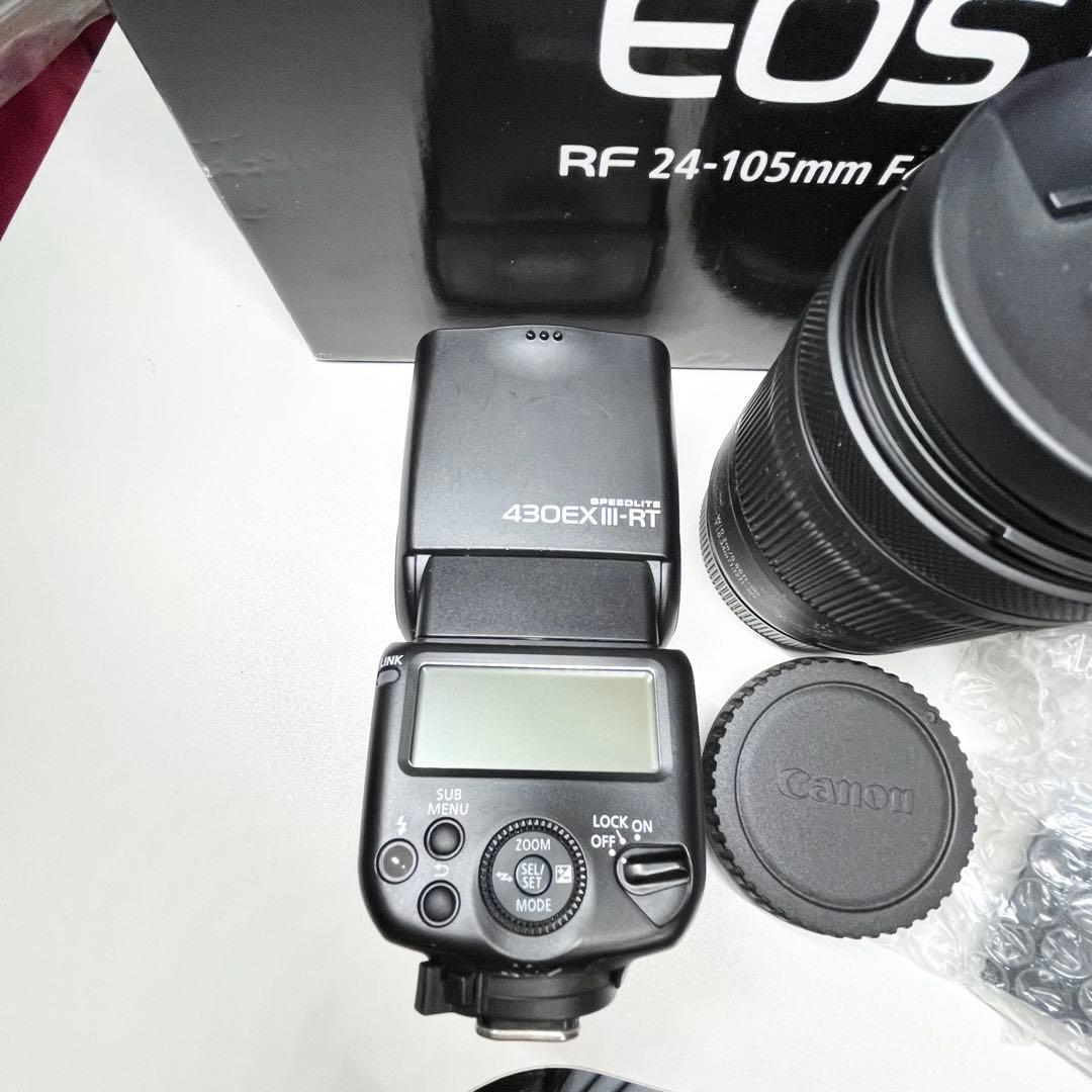 【新品同様500回未満】Canon EOS RP RF24-105mm 保証付
