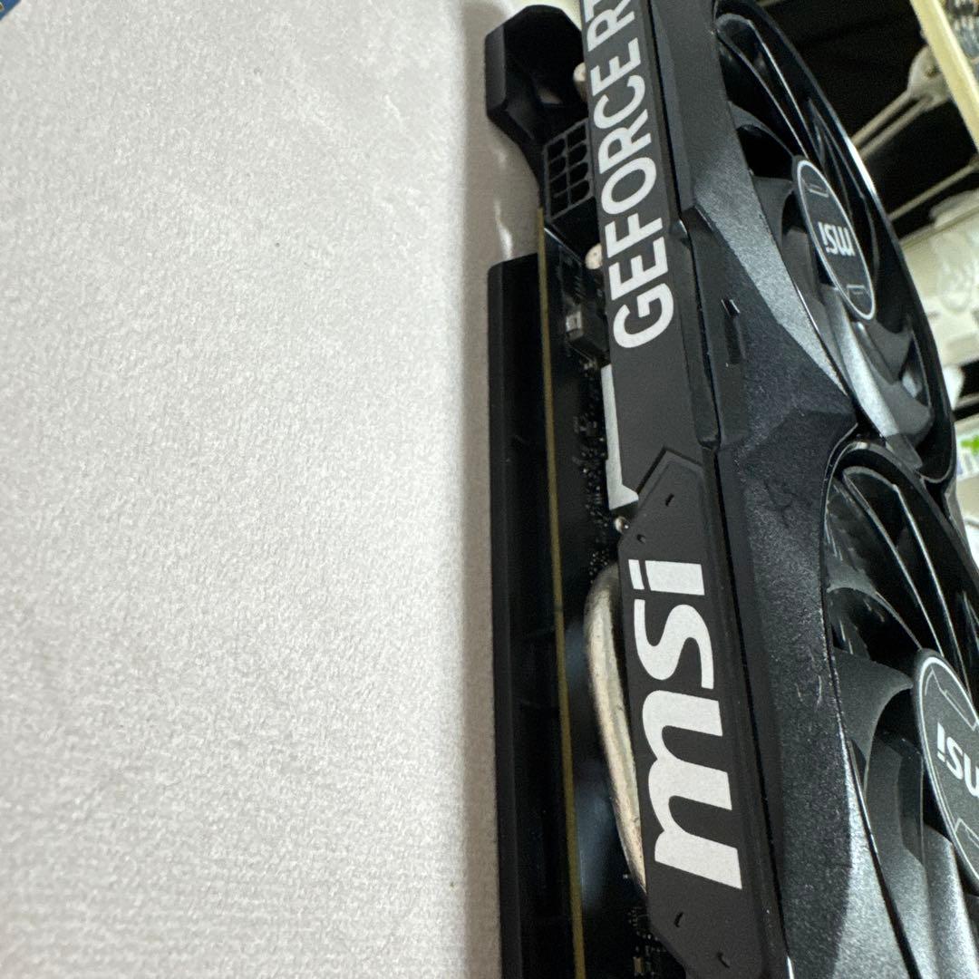 動作確認済み!MSIGeForceRTX4060VENTUS2X BLAC８ＧＢ