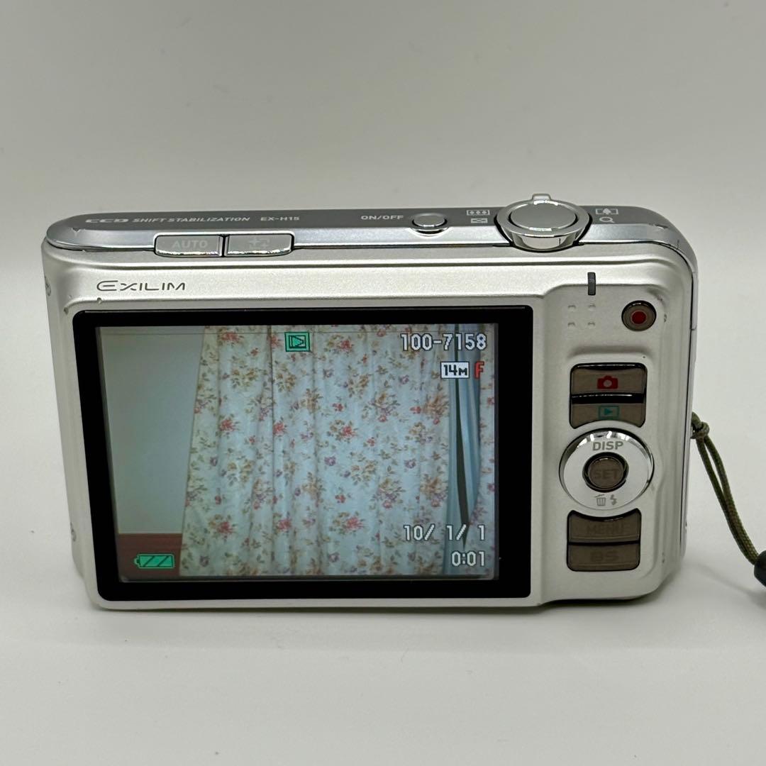 CASIO EXILIM EX-H15 極美品　デジタルカメラ　動作確認済