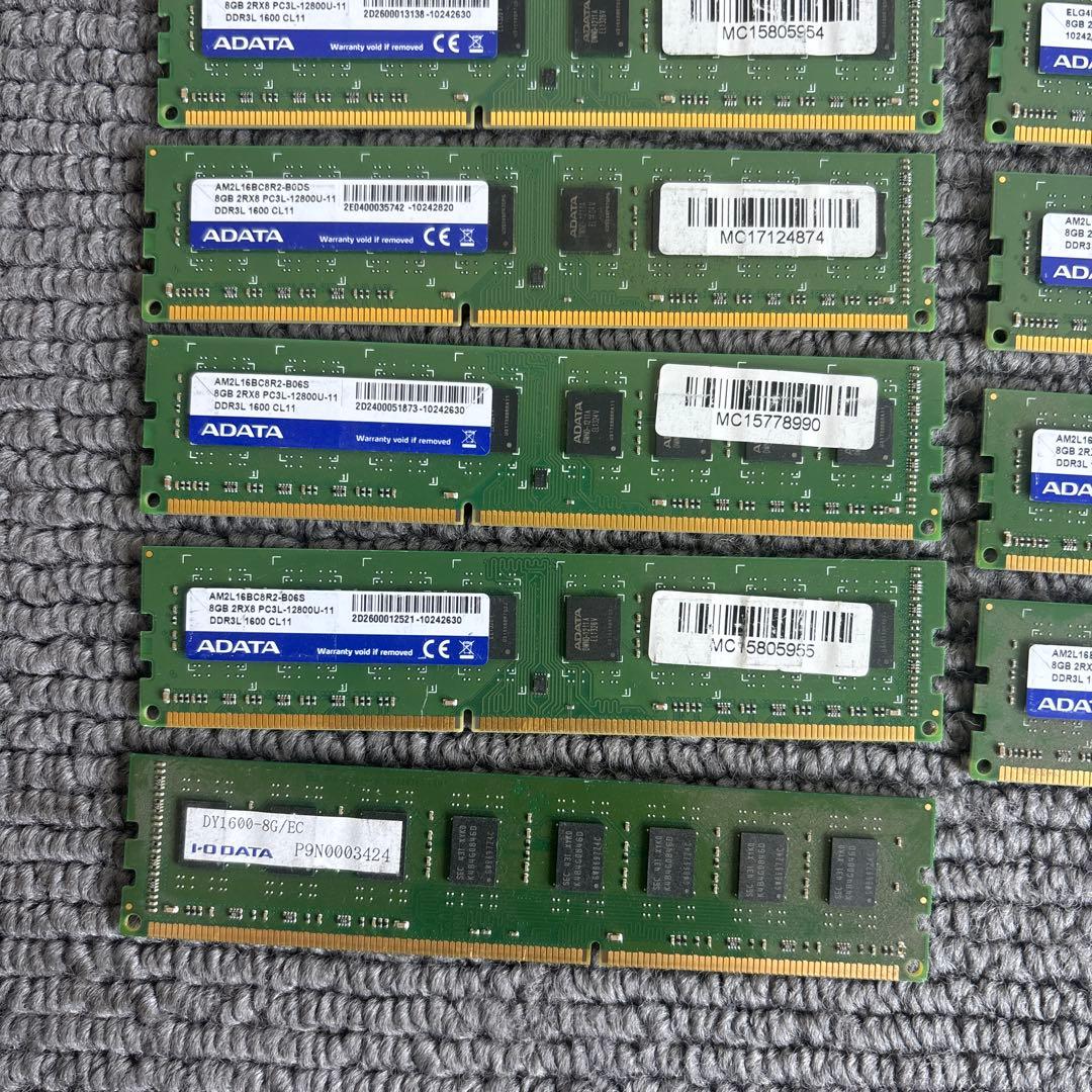 ADATA デスクトップPC用　メモリ72GB(8GB×9枚) #85-23Y