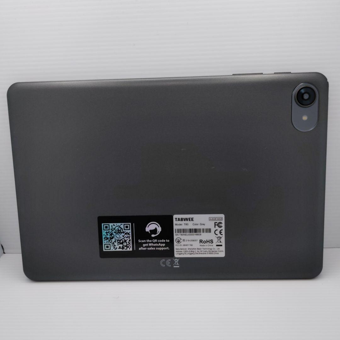 【新品未使用】Tabwee T80 Android16 タブレット