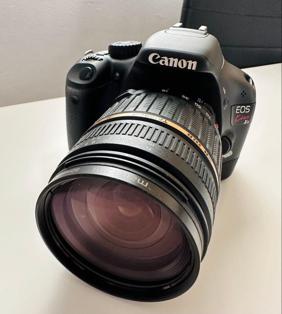 Canon EOS Kiss X4 + Tamronレンズセット+ SD32GB