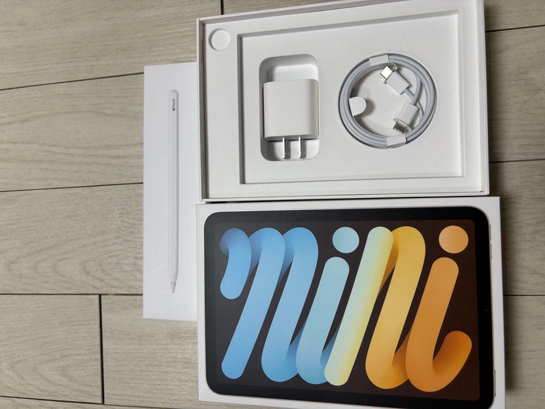 美品　iPad mini 第6世代　Wi-Fi 64g アップルペンシルセット