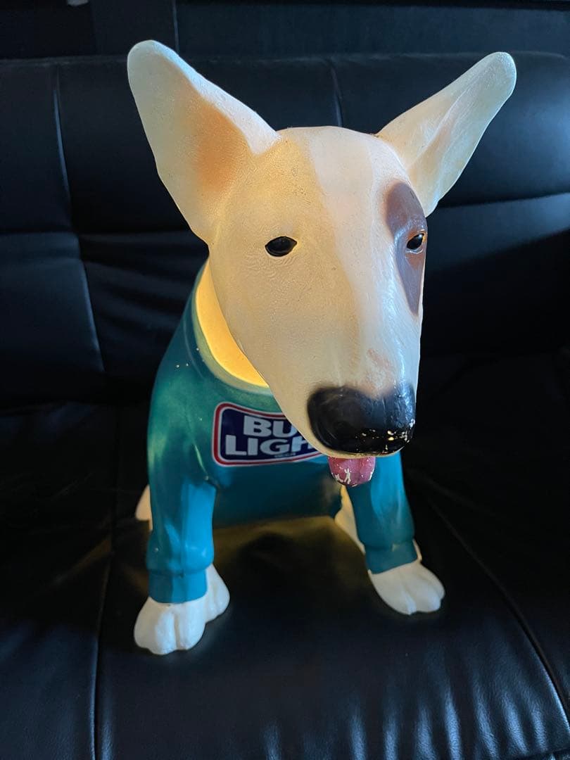BUD LIGHT バドライト マッケンジー ブルテリア犬　バド犬