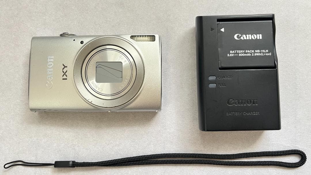 Canon IXY 170 動作確認済 充電器・SDカード付 即使用可 コンデジ